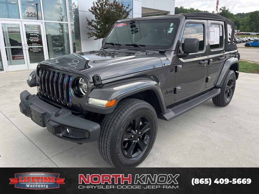Used 2020 Jeep Wrangler Unlimited Sahara Altitude SUV
