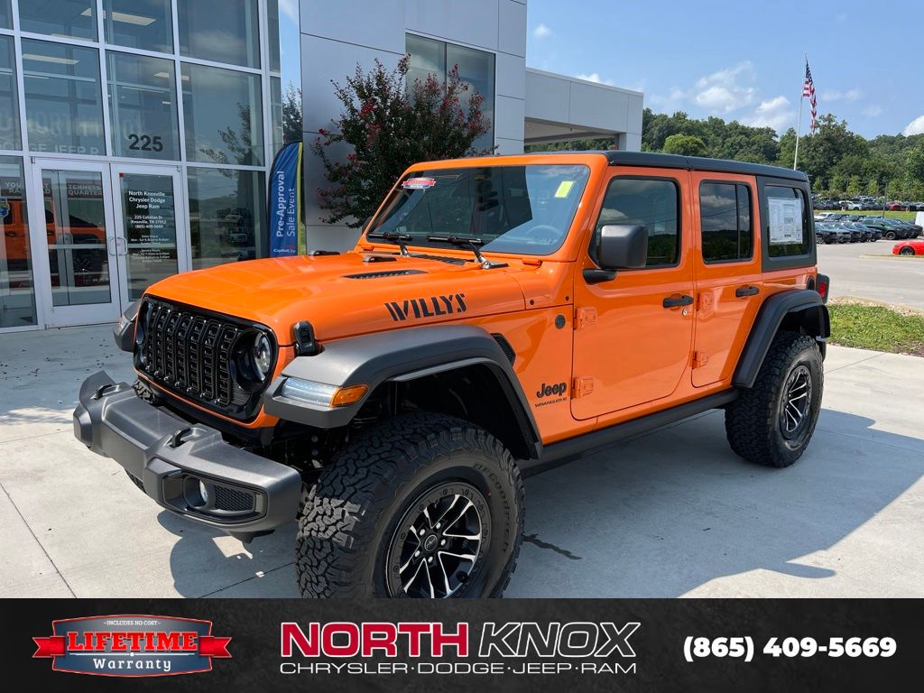 New 2026 Jeep Wrangler 4-DOOR WILLYS