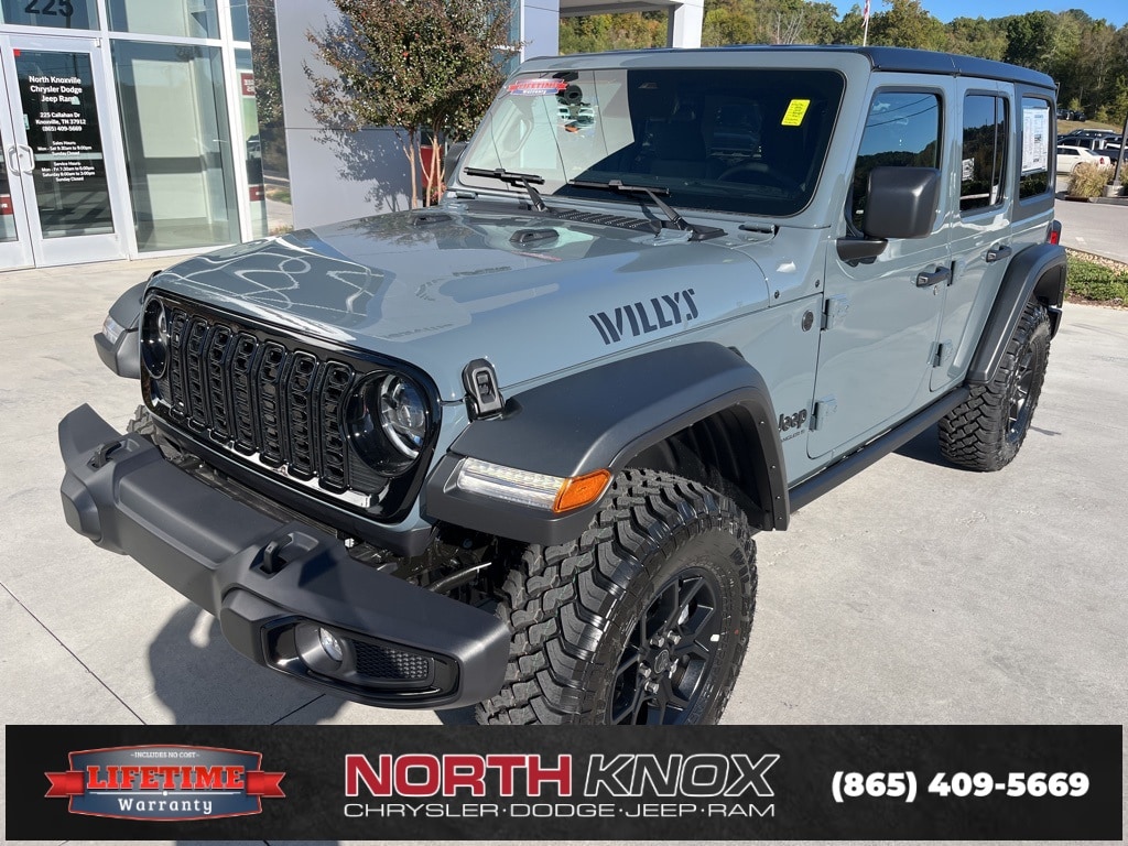 New 2026 Jeep Wrangler 4-DOOR WILLYS Sport Utility