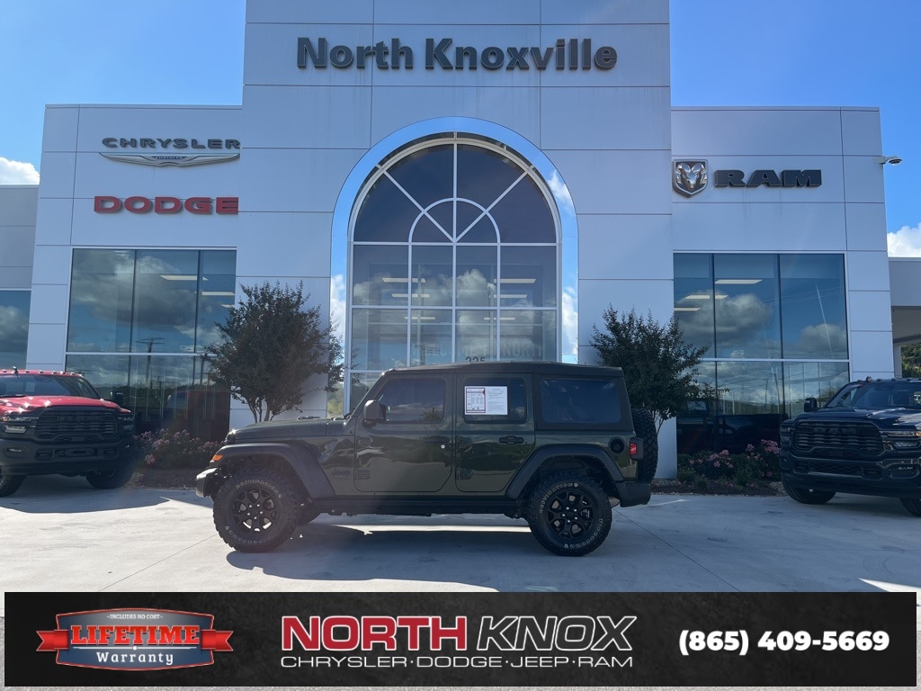 Used 2022 Jeep Wrangler Unlimited Willys SUV