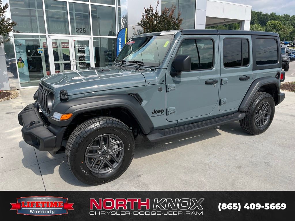 New 2026 Jeep Wrangler 4-DOOR SPORT S