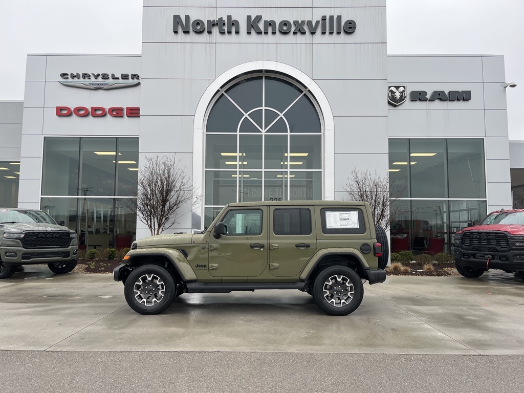 New 2026 Jeep Wrangler 4-DOOR SAHARA Sport Utility
