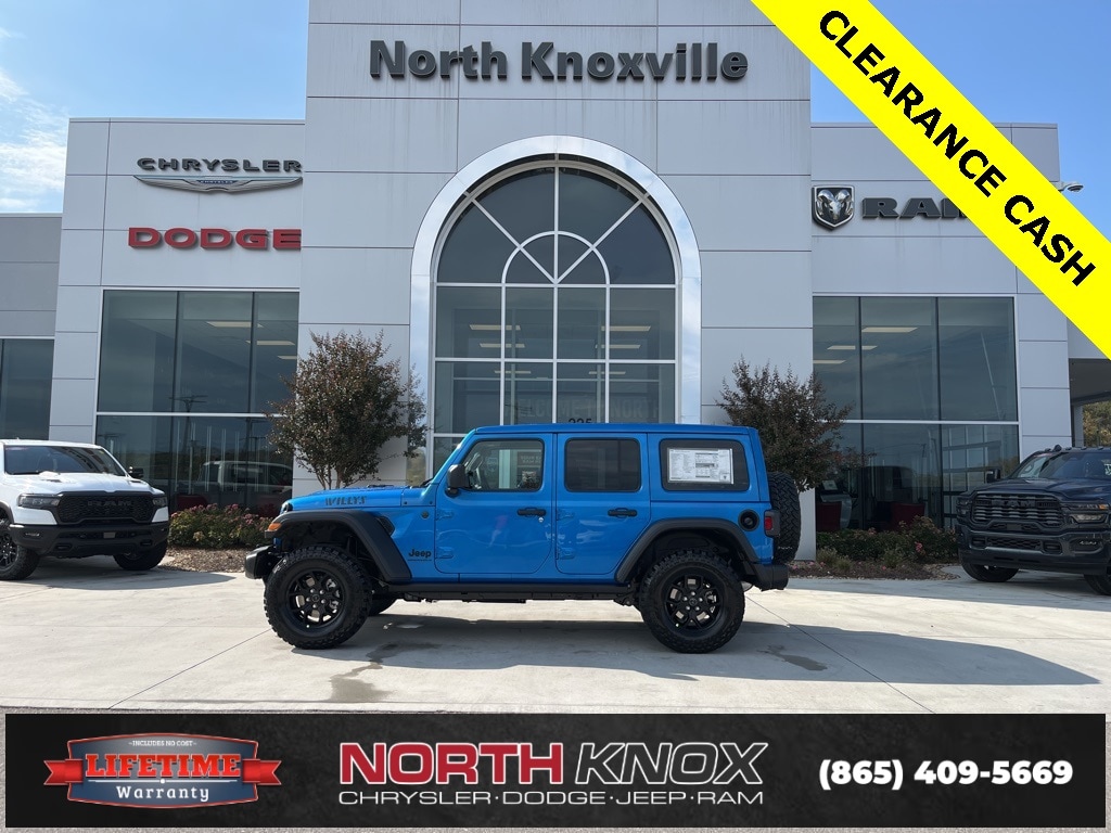 New 2026 Jeep Wrangler 4-DOOR WILLYS Sport Utility