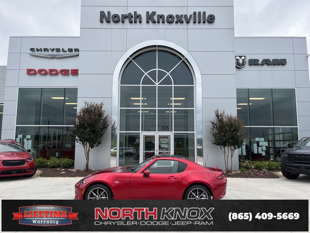 Used 2021 Mazda MX-5 Miata RF Grand Touring with VIN JM1NDAM71M0456117 for sale in Knoxville, TN