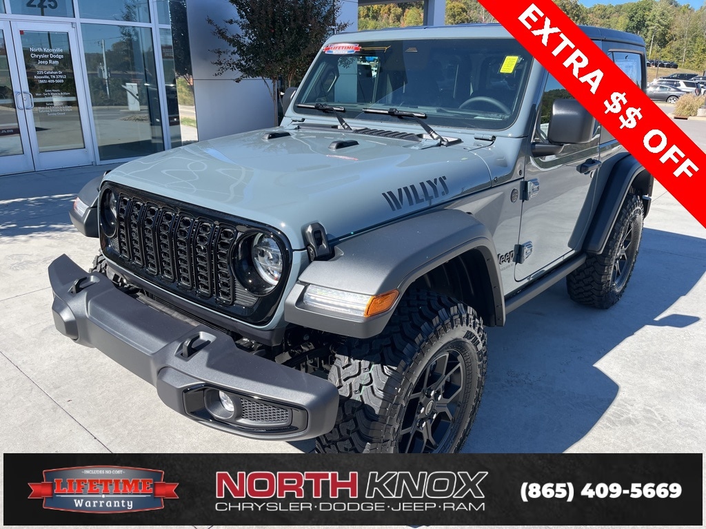 New 2026 Jeep Wrangler 2-DOOR WILLYS Sport Utility