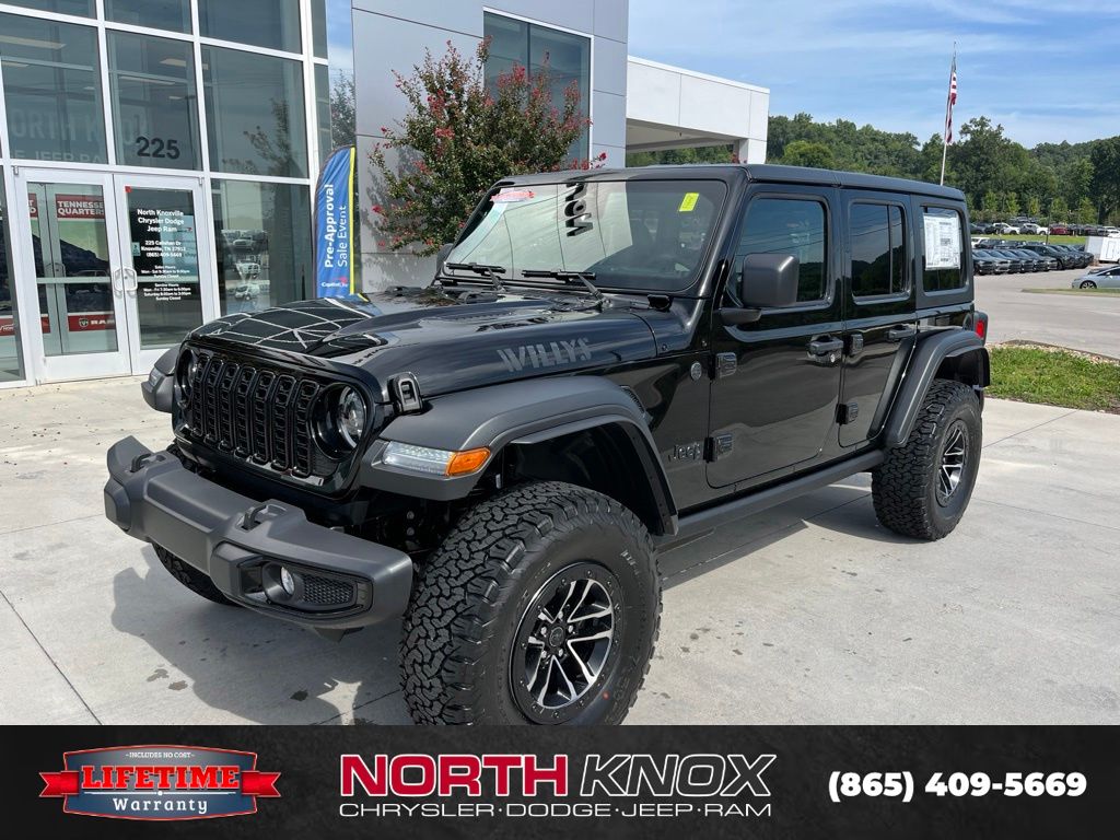 New 2026 Jeep Wrangler 4-DOOR WILLYS