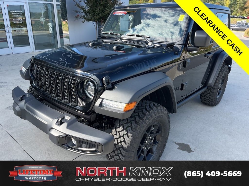 New 2026 Jeep Wrangler 2-DOOR WILLYS Sport Utility