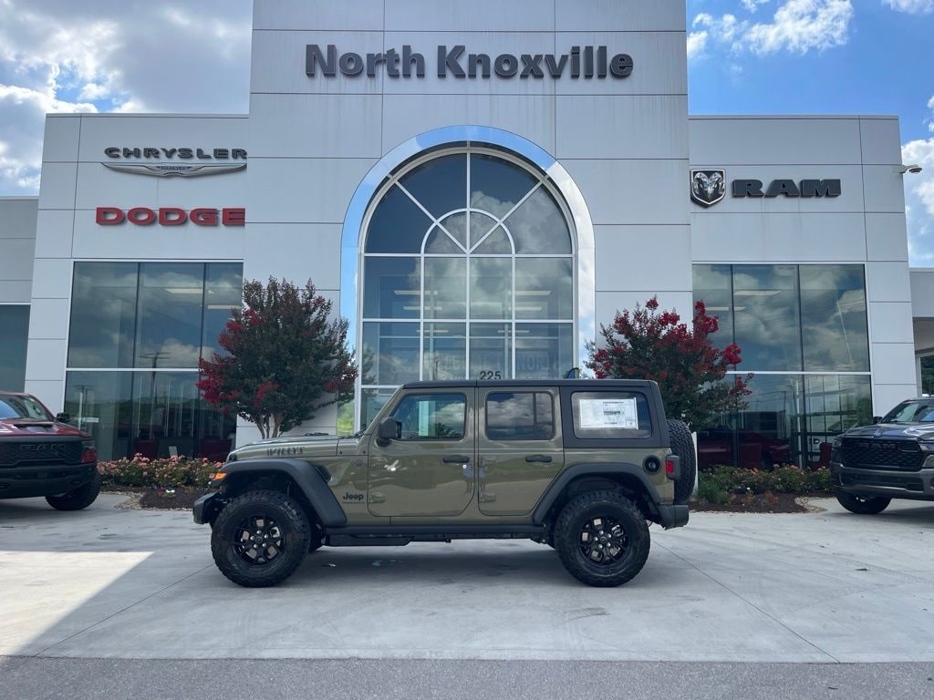 New 2026 Jeep Wrangler 4-DOOR WILLYS Sport Utility