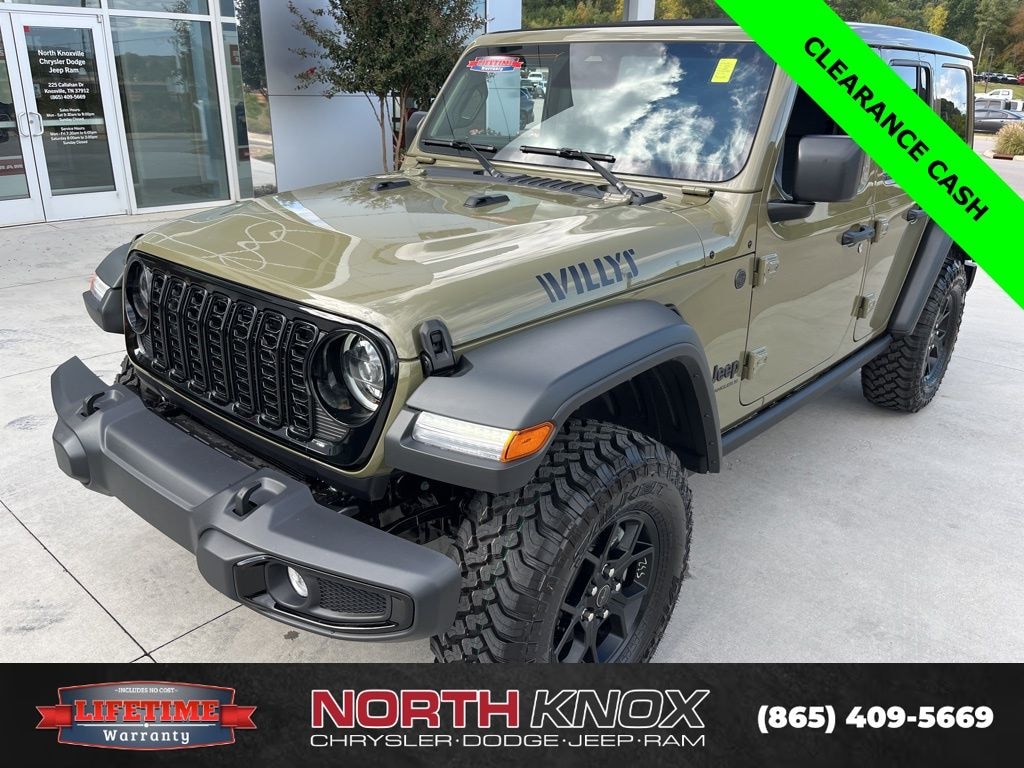 New 2026 Jeep Wrangler 4-DOOR WILLYS Sport Utility