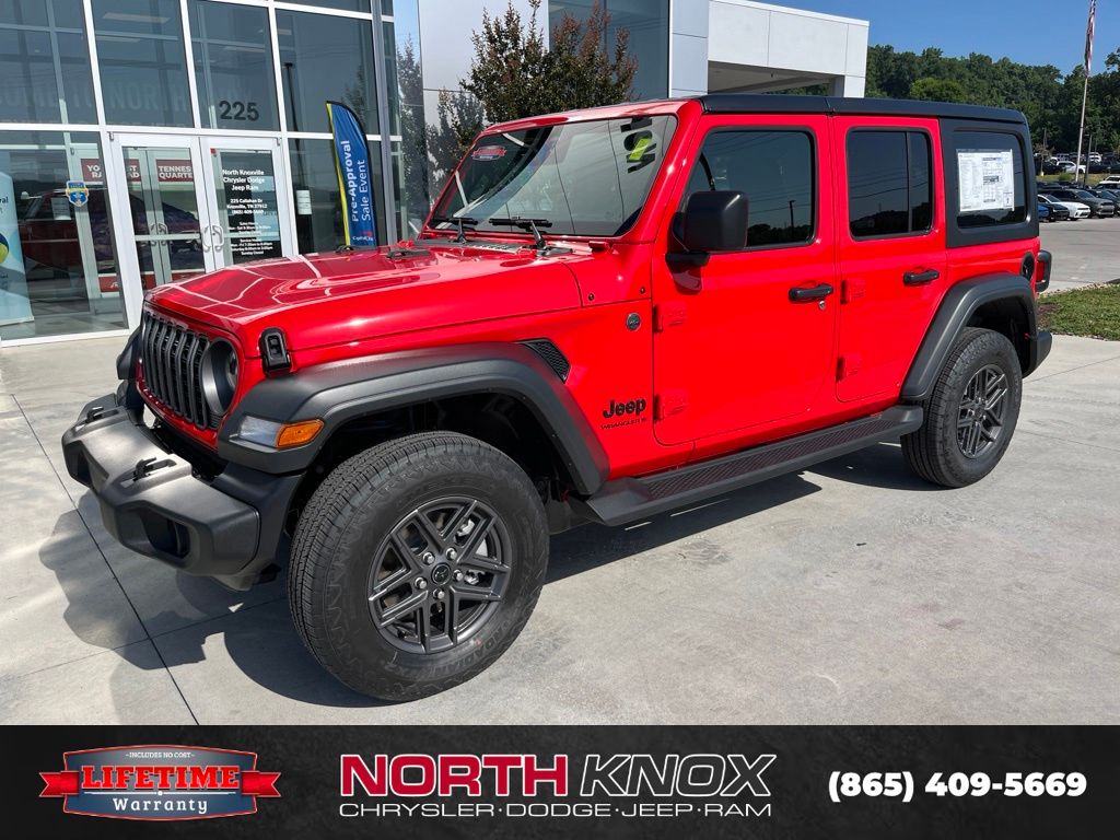 New 2026 Jeep Wrangler 4-DOOR SPORT S