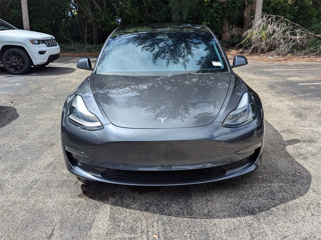 Used 2022 Tesla Model 3 Long Range with VIN 5YJ3E1EB8NF117056 for sale in Lake Park, FL