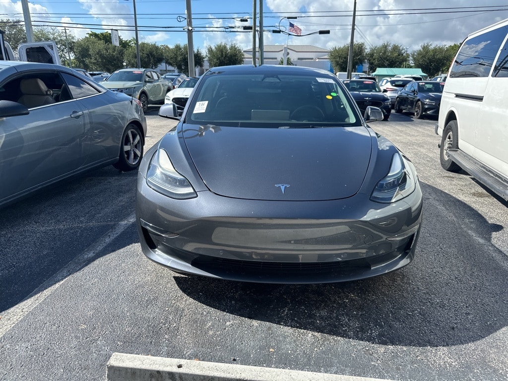 Used 2021 Tesla Model 3 Base with VIN 5YJ3E1EA6MF093278 for sale in Lake Park, FL