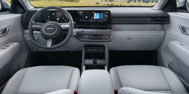 Kona vs Tucson interior