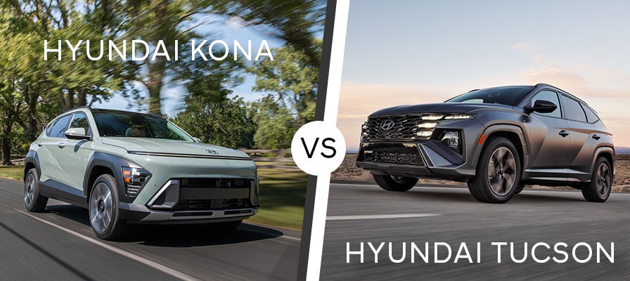 Hyundai Kona vs Hyundai Tucson