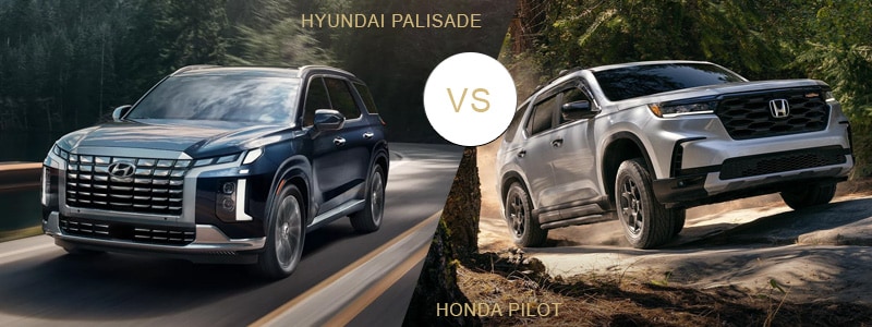 Compare 2025 Hyundai Palisade vs 2025 Honda Palisade