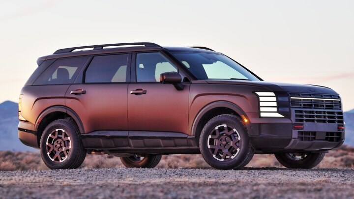 Palisade vs Santa Fe size