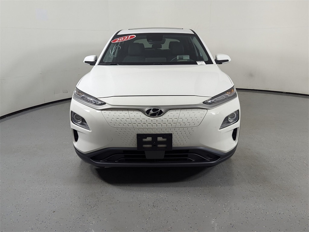 Used 2021 Hyundai Kona EV Ultimate with VIN KM8K53AGXMU128554 for sale in Lake Park, FL