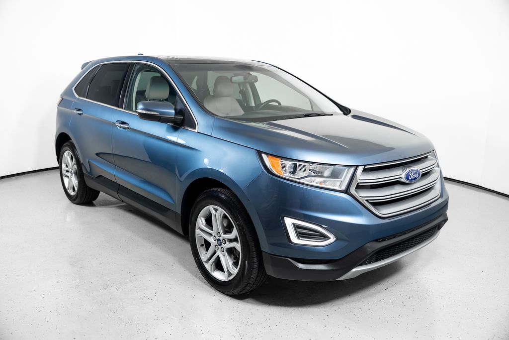 Used 2018 Ford Edge Titanium with VIN 2FMPK3K94JBC22221 for sale in Lake Park, FL