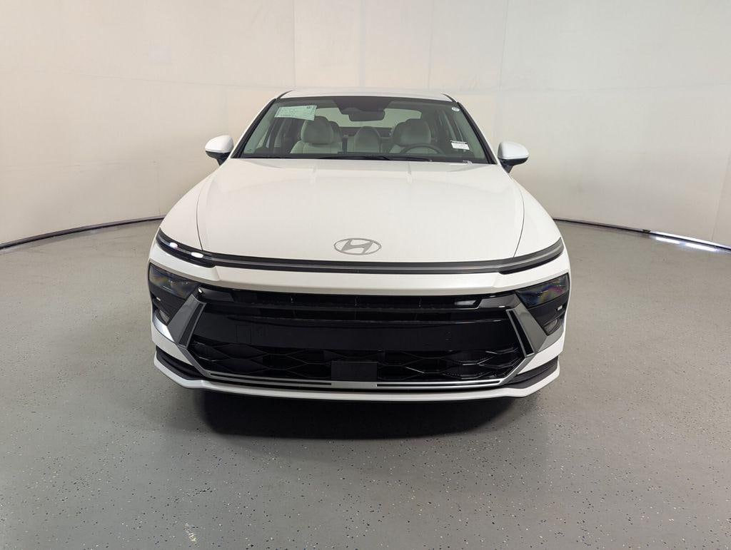 New 2026 Hyundai Sonata Hybrid Blue Sedan