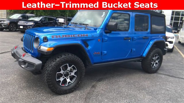 Certified 2022 Jeep Wrangler Unlimited Rubicon with VIN 1C4HJXFN2NW264255 for sale in North Olmsted, OH