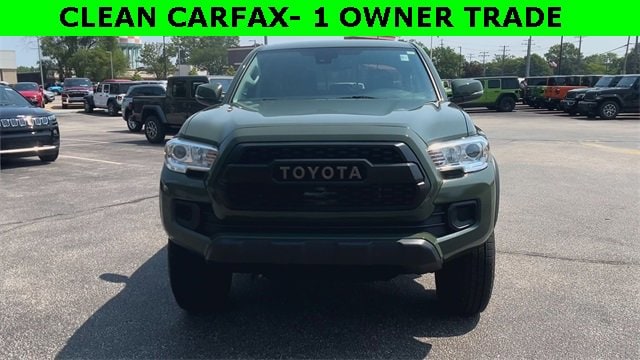Certified 2022 Toyota Tacoma SR5 with VIN 3TMCZ5AN3NM483532 for sale in North Olmsted, OH