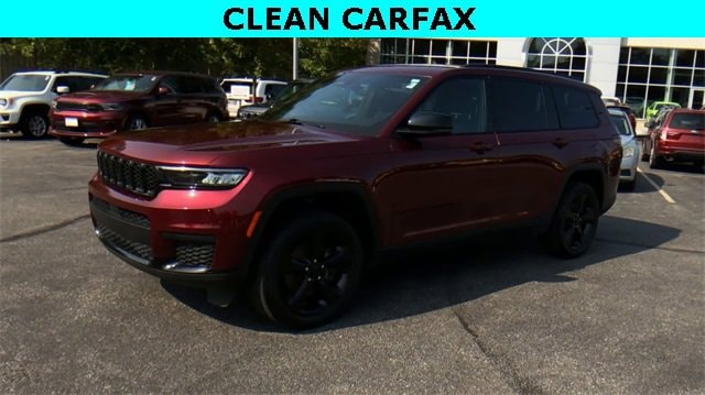 Certified 2022 Jeep Grand Cherokee L Altitude with VIN 1C4RJKAG2N8545458 for sale in North Olmsted, OH