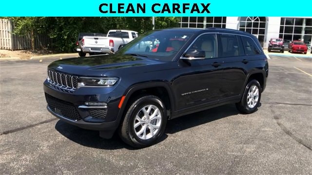 Certified 2023 Jeep Grand Cherokee Limited with VIN 1C4RJHBG0PC652770 for sale in North Olmsted, OH