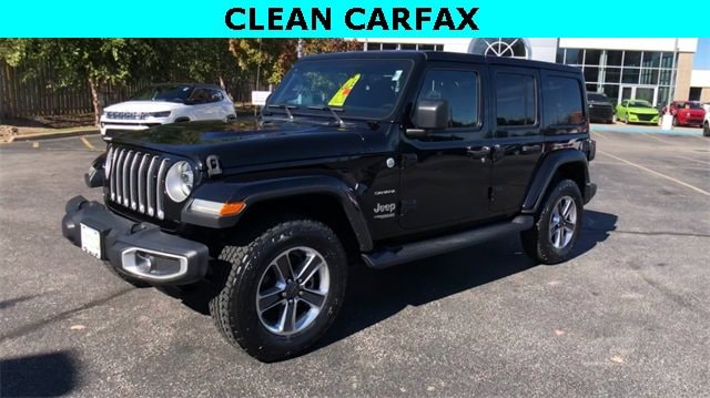 Certified 2020 Jeep Wrangler Unlimited North Edition with VIN 1C4HJXEN2LW245901 for sale in North Olmsted, OH