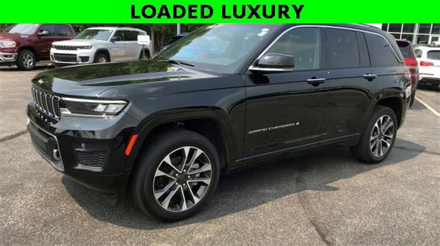 Certified 2022 Jeep Grand Cherokee Overland with VIN 1C4RJHDG4N8567007 for sale in North Olmsted, OH