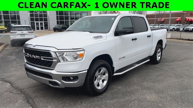 Certified 2023 RAM Ram 1500 Pickup Big Horn/Lone Star with VIN 1C6SRFFTXPN580641 for sale in North Olmsted, OH