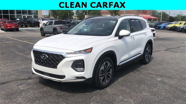 Certified 2020 Hyundai Santa Fe SEL with VIN 5NMS3CAA8LH190028 for sale in North Olmsted, OH