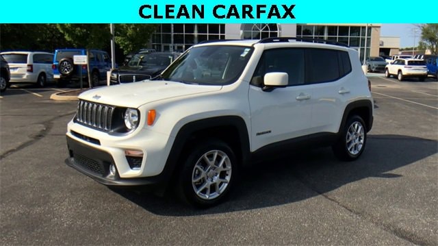 Certified 2021 Jeep Renegade Latitude with VIN ZACNJDBB0MPN37120 for sale in North Olmsted, OH