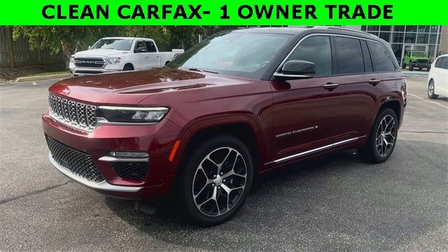 Certified 2022 Jeep Grand Cherokee Summit Reserve with VIN 1C4RJHEG7N8584706 for sale in North Olmsted, OH