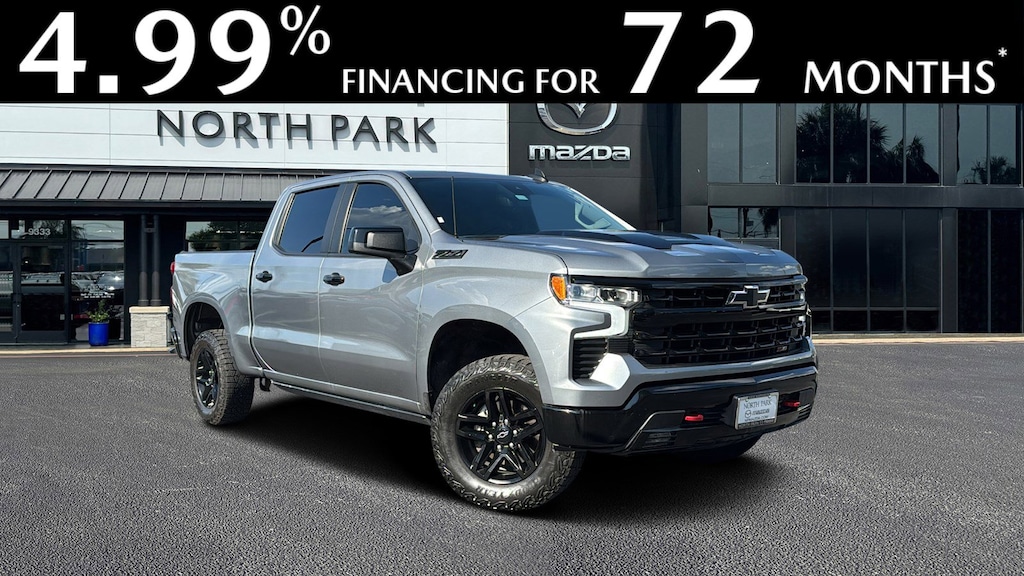 Used 2023 Chevrolet Silverado 1500 LT Trail Boss Truck Crew Cab