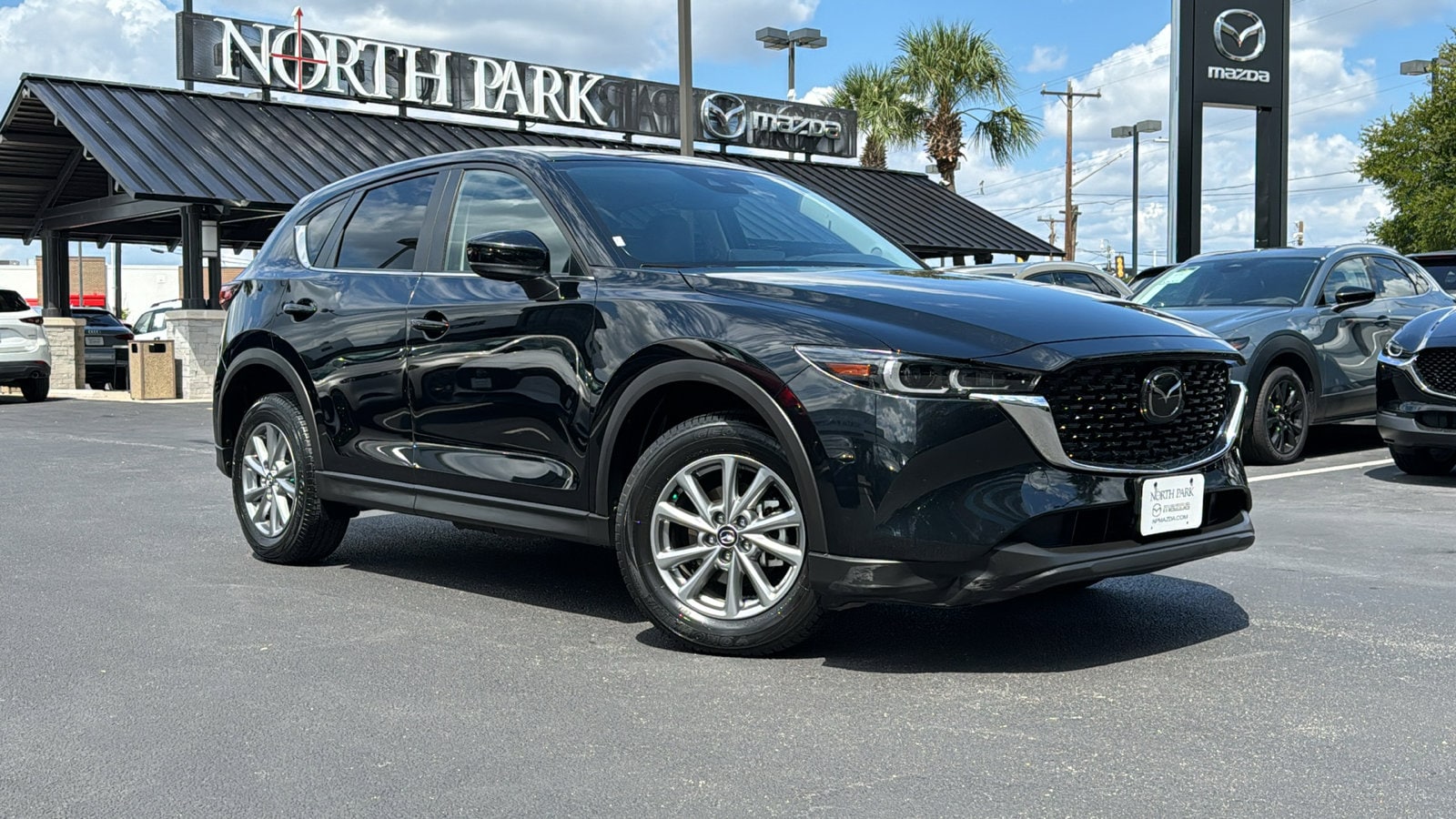 Certified 2022 Mazda CX-5 S Preferred package with VIN JM3KFBCM1N0587079 for sale in San Antonio, TX