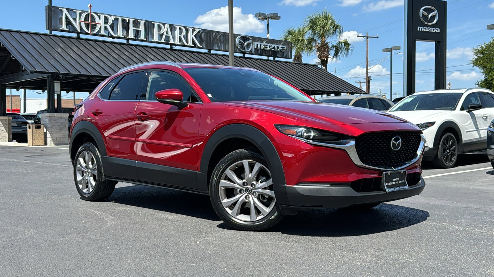 Certified 2022 Mazda CX-30 Premium with VIN 3MVDMBDL9NM453638 for sale in San Antonio, TX