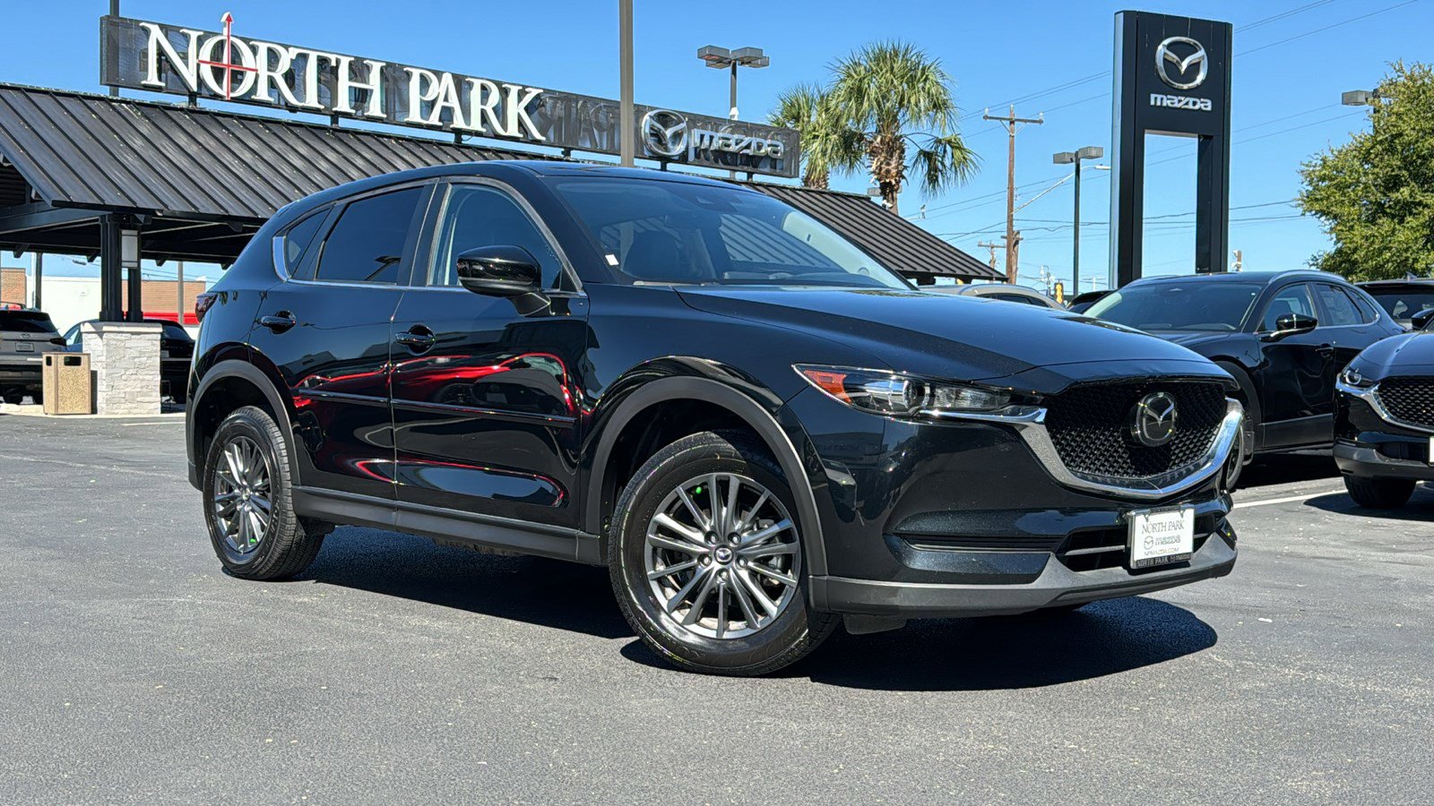 Used 2020 Mazda CX-5 Touring with VIN JM3KFACM3L0850180 for sale in San Antonio, TX