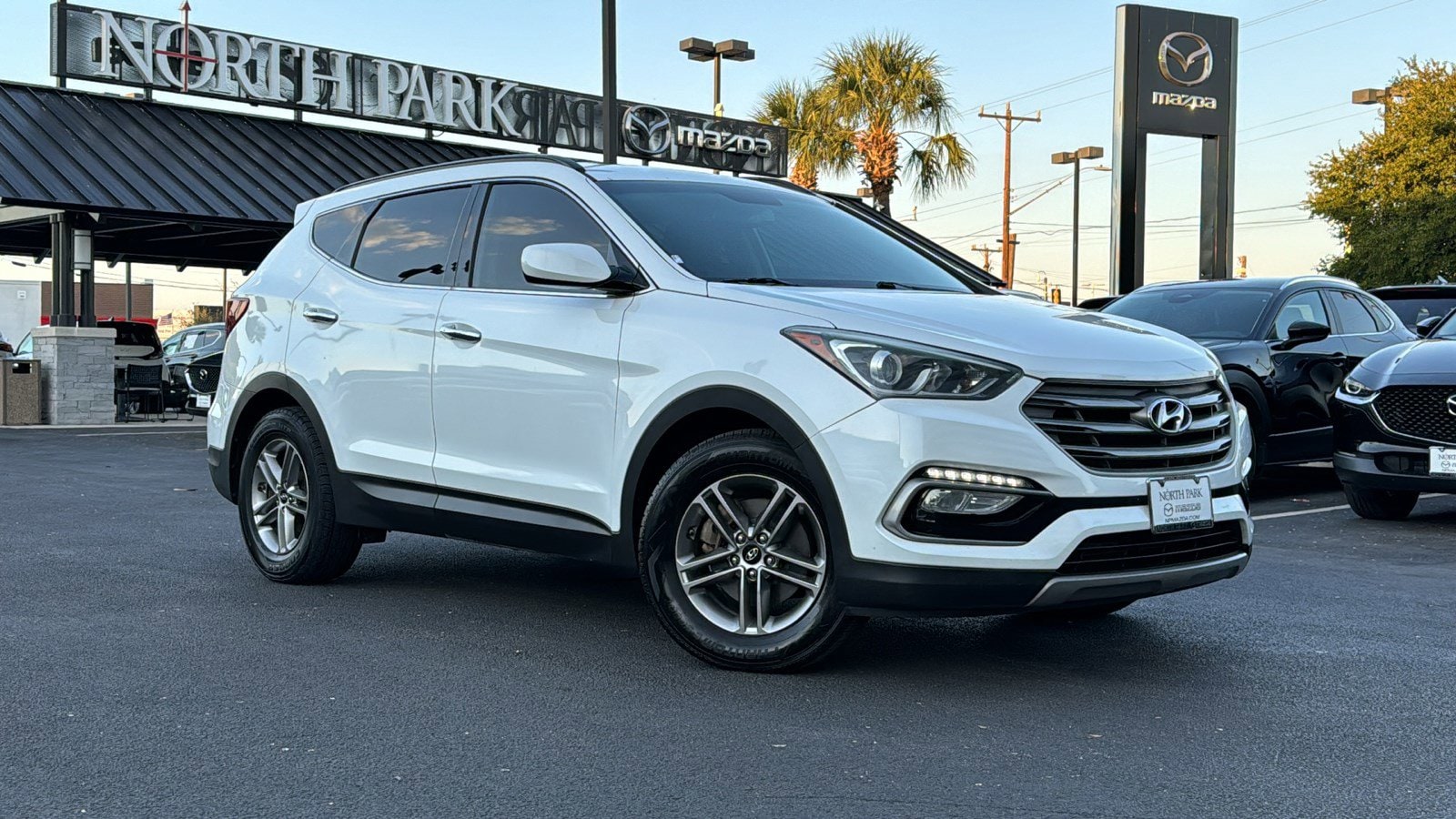 Used 2017 Hyundai Santa Fe Sport with VIN 5NMZU3LB4HH012402 for sale in San Antonio, TX