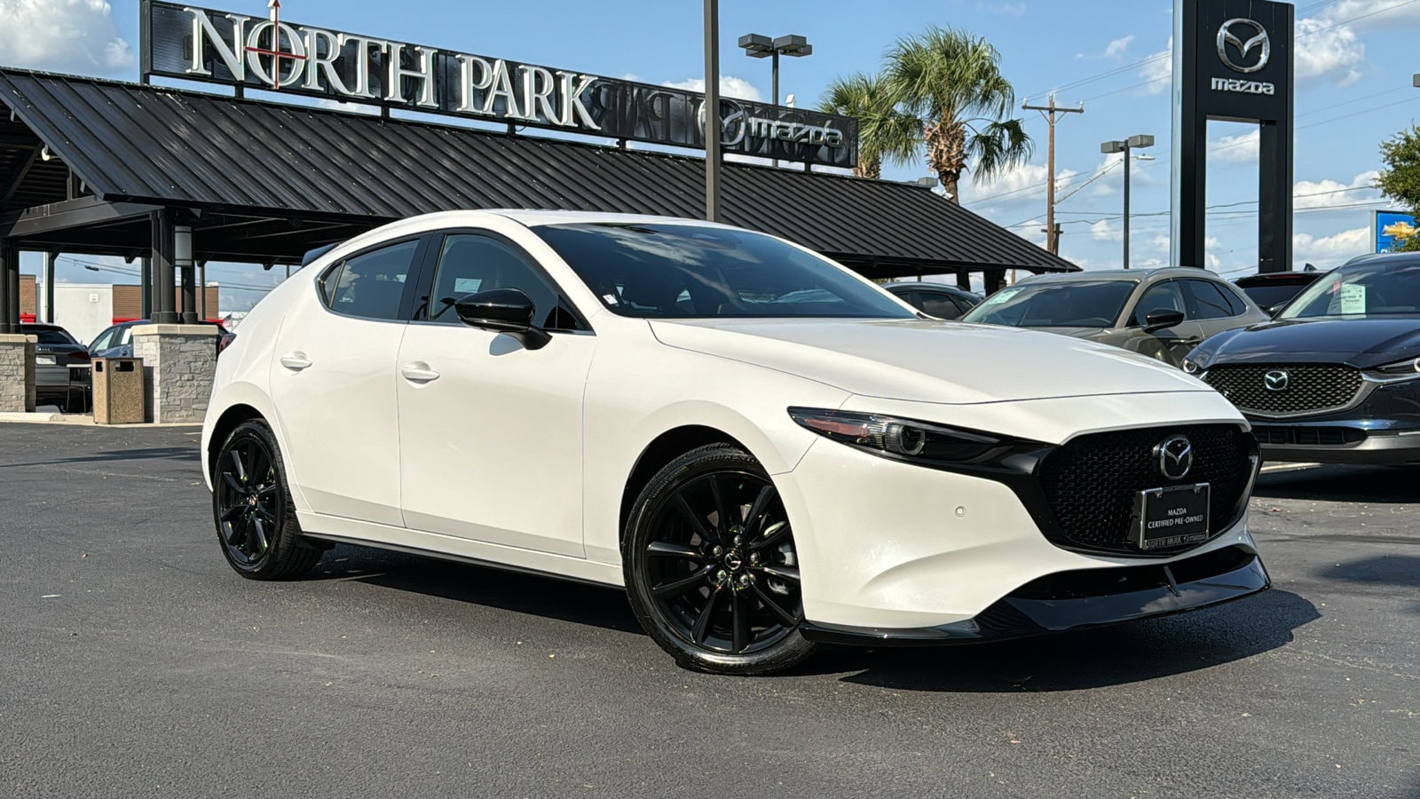 Certified 2024 Mazda Mazda3 Turbo Premium Plus with VIN JM1BPBNY1R1658318 for sale in San Antonio, TX