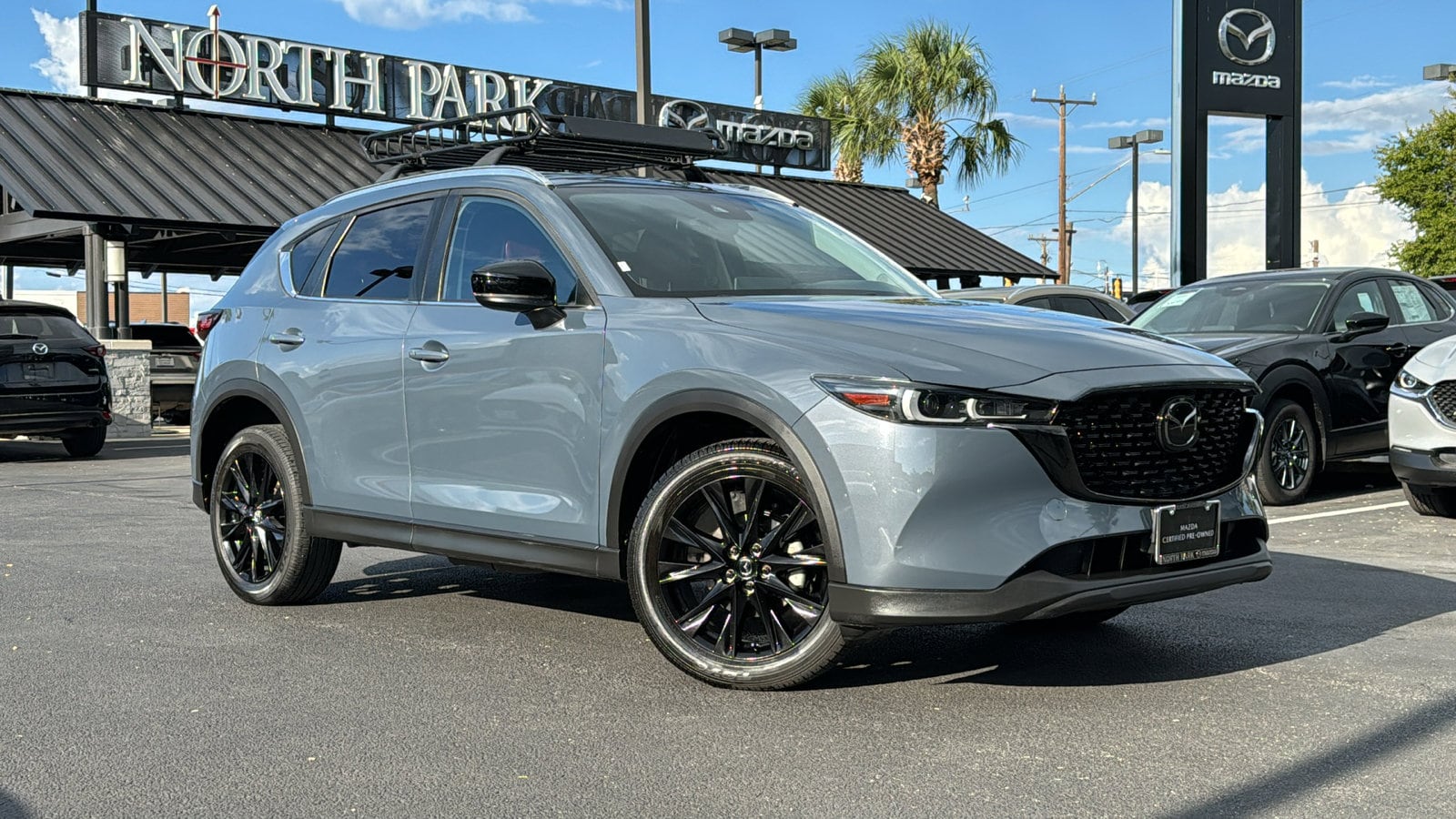 Certified 2022 Mazda CX-5 S Carbon Edition with VIN JM3KFBCM4N1530322 for sale in San Antonio, TX