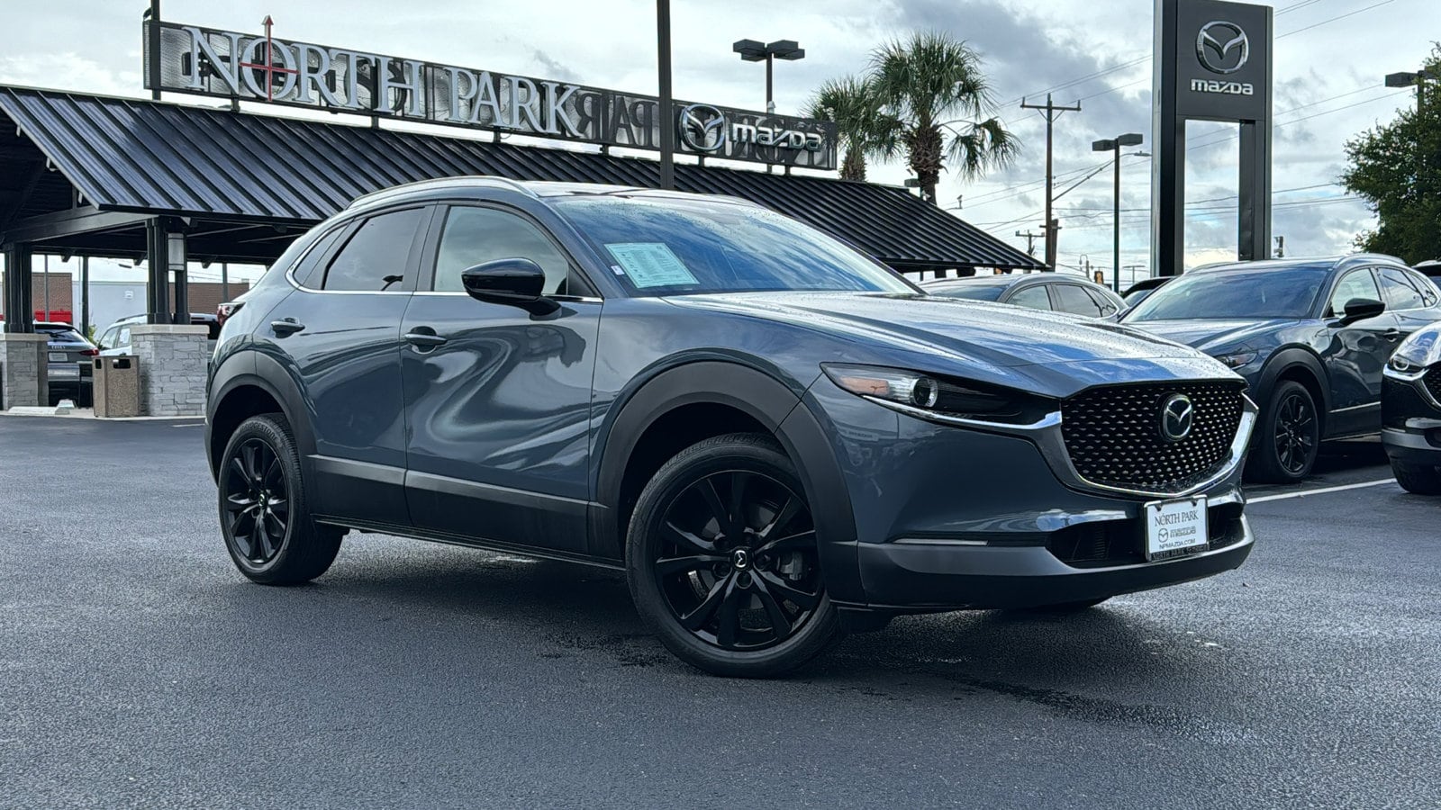 Certified 2022 Mazda CX-30 Carbon Edition with VIN 3MVDMBCL6NM447247 for sale in San Antonio, TX