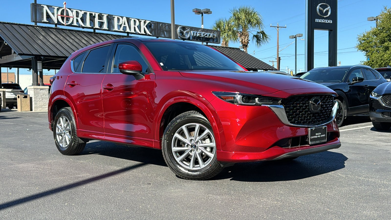 Used 2024 Mazda CX-5 S Preferred package with VIN JM3KFBCL0R0424744 for sale in San Antonio, TX