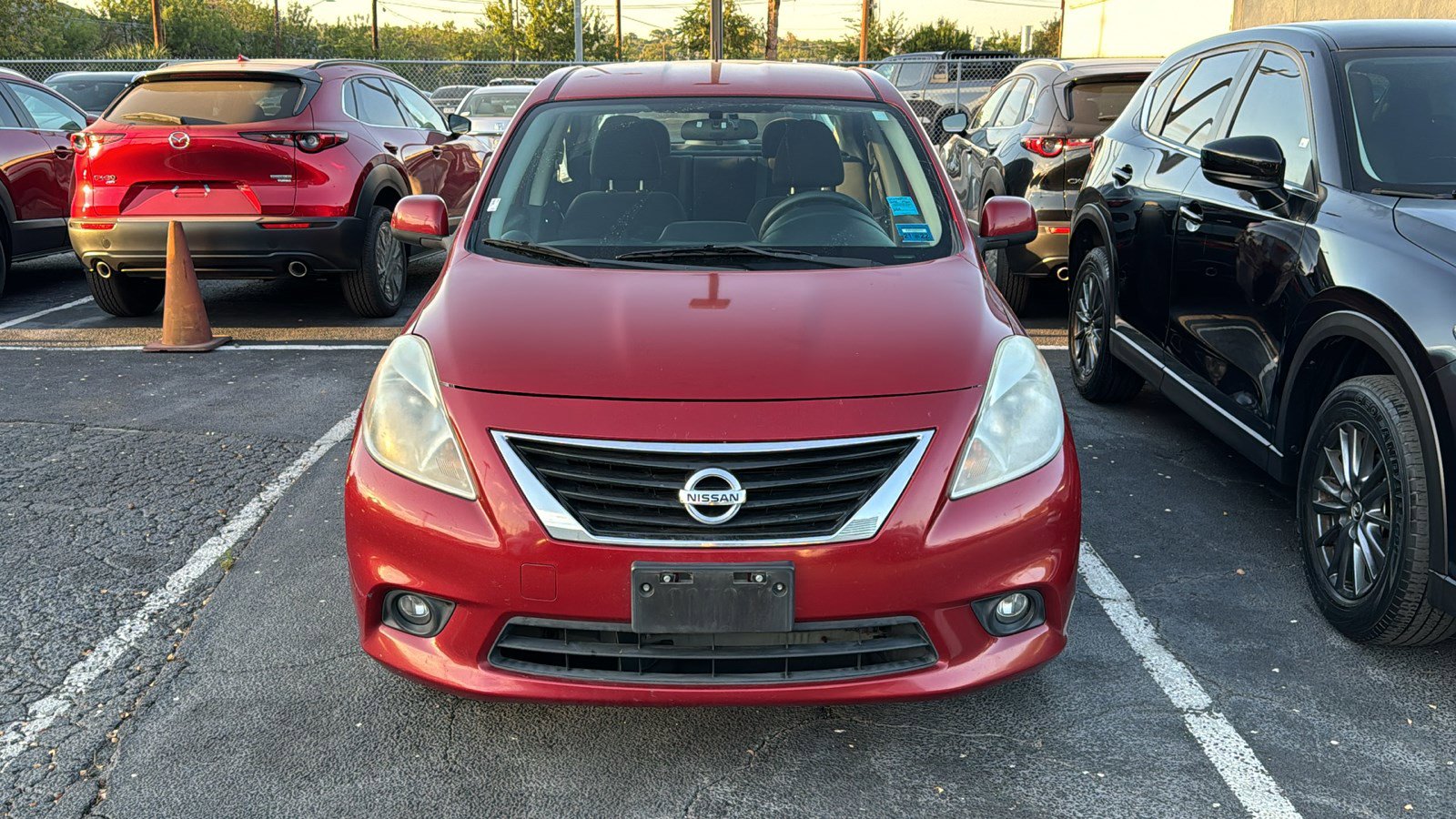 Used 2012 Nissan Versa SL with VIN 3N1CN7AP8CL945517 for sale in San Antonio, TX