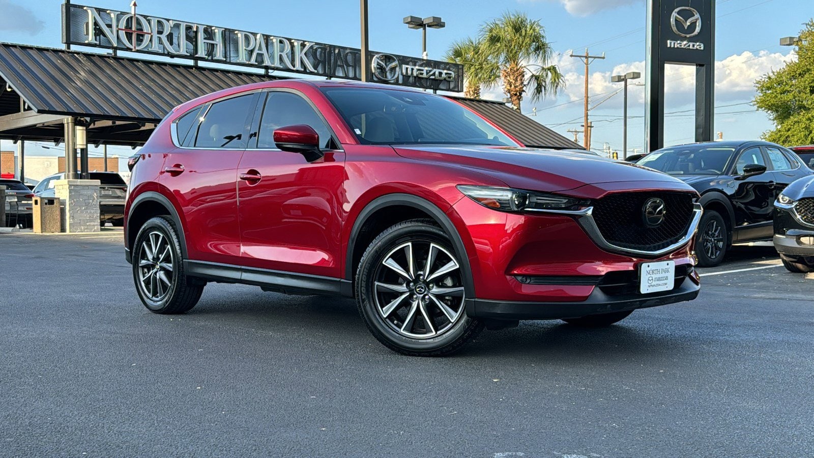 Used 2018 Mazda CX-5 Grand Touring with VIN JM3KFADM5J0311703 for sale in San Antonio, TX