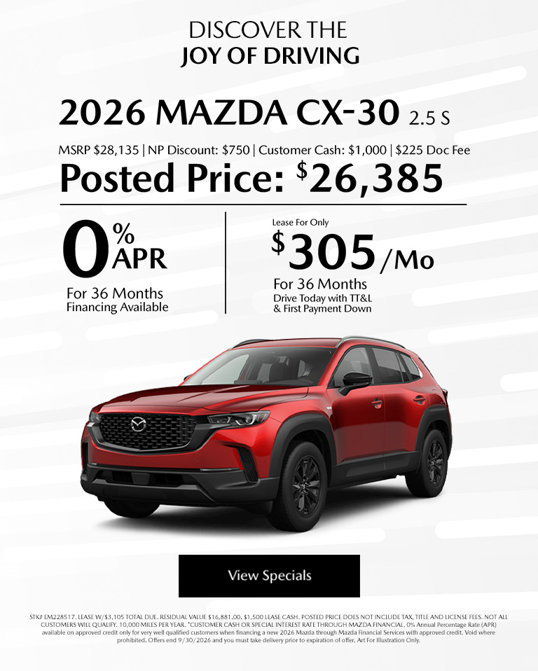 Welcome to North Park Mazda | Dealer in San Antonio, TX