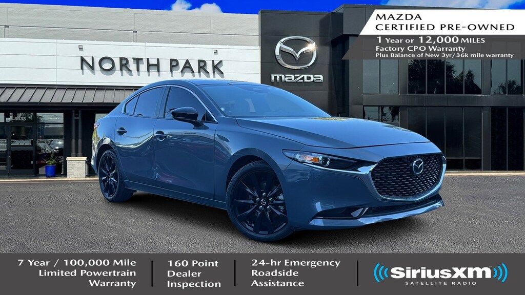 Certified 2025 Mazda Mazda3 Sedan 2.5 S Carbon Edition Sedan