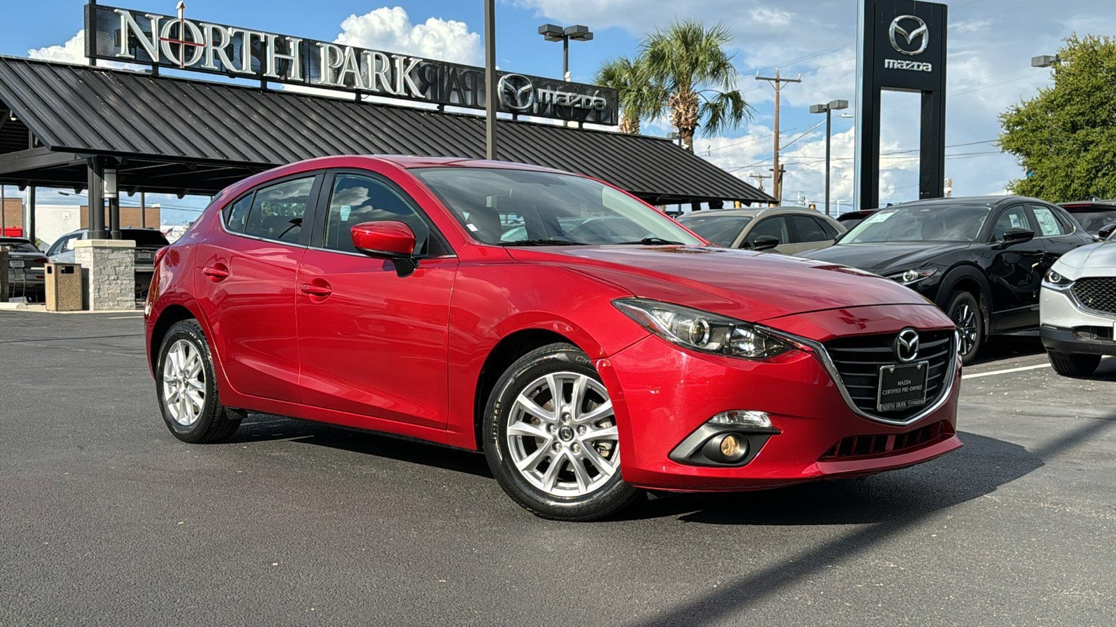 Used 2015 Mazda MAZDA3 i Grand Touring with VIN 3MZBM1M71FM216159 for sale in San Antonio, TX