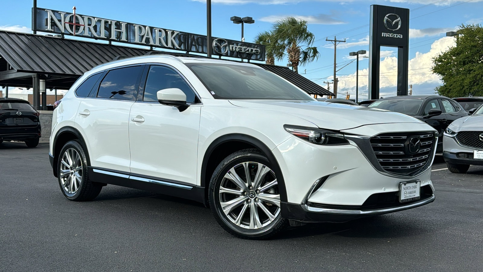 Certified 2022 Mazda CX-9 Signature with VIN JM3TCBEY8N0620477 for sale in San Antonio, TX