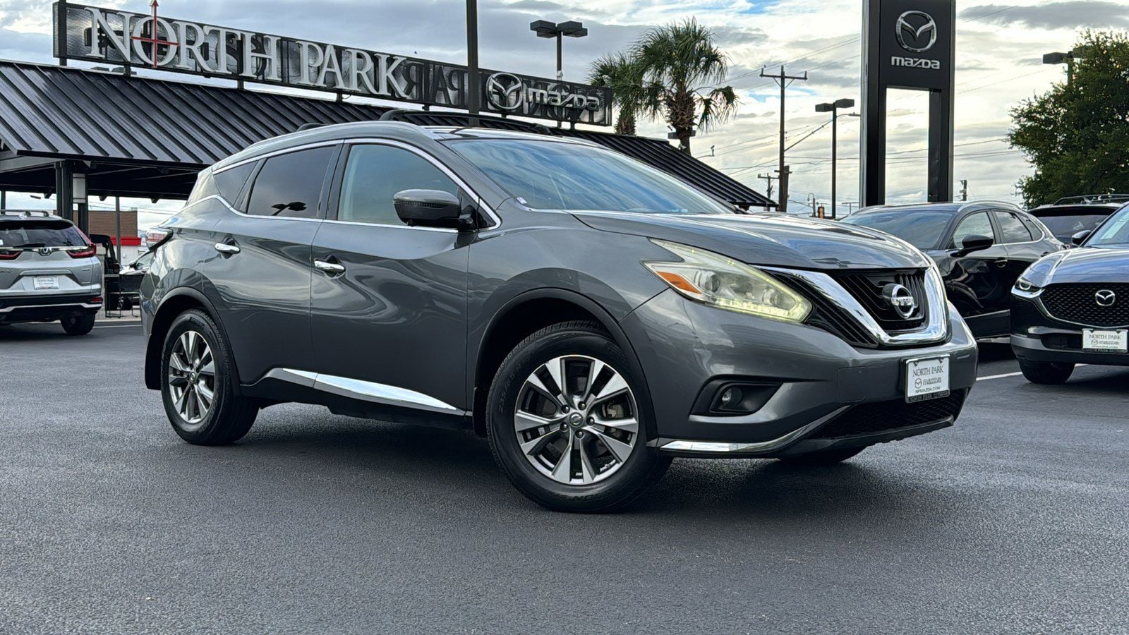 Used 2016 Nissan Murano SL with VIN 5N1AZ2MG8GN128430 for sale in San Antonio, TX