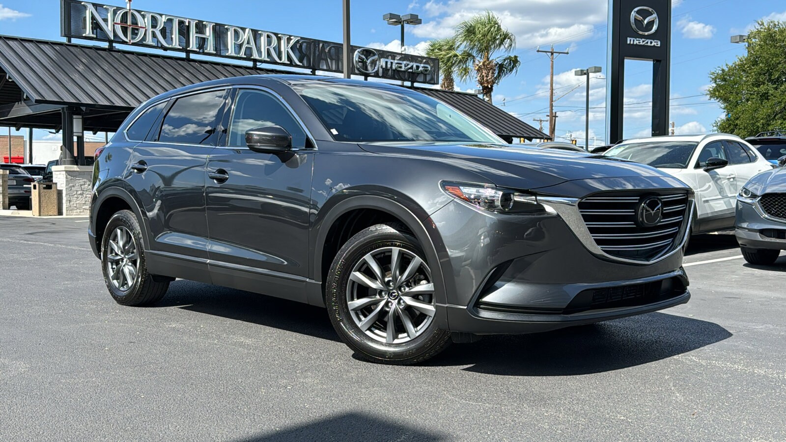 Certified 2022 Mazda CX-9 Touring with VIN JM3TCBCY8N0600586 for sale in San Antonio, TX